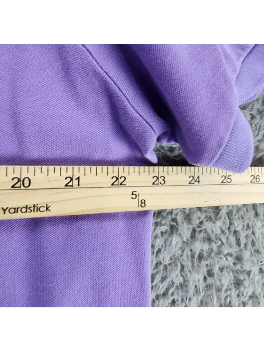 Polo Ralph Lauren Shirt Mens XL Purple Short Sleeve Polo